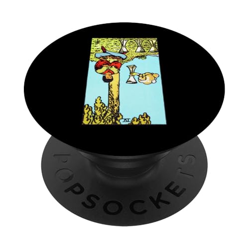 4 Tassen Vintage umgekehrte Tarotkarte – Rider Waite PopSockets Klebender PopGrip 4 Tassen Vintage umgekehrte Tarotkarte – Rider Waite PopSockets Klebender PopGrip von Reversed Tarot Card Designs