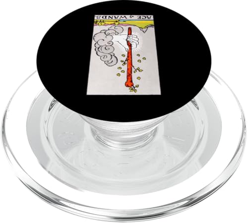 Ace of Wands Reversed Rider Waite Tarotkarte PopSockets PopGrip für MagSafe Ace of Wands Reversed Rider Waite Tarotkarte PopSockets PopGrip für MagSafe von Reversed Tarot Card Designs