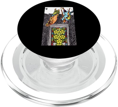 Five of Coins or Pentacles Reversed Rider Waite Tarot PopSockets PopGrip für MagSafe Five of Coins or Pentacles Reversed Rider Waite Tarot PopSockets PopGrip für MagSafe von Reversed Tarot Card Designs