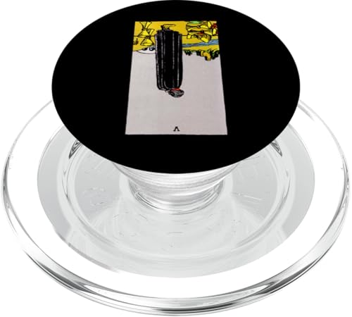 Five of Cups Vintage umgekehrte Tarotkarte – Rider Waite PopSockets PopGrip für MagSafe Five of Cups Vintage umgekehrte Tarotkarte – Rider Waite PopSockets PopGrip für MagSafe von Reversed Tarot Card Designs