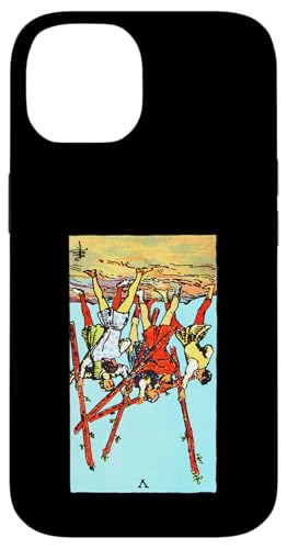 Five of Wands Reversed Rider Waite Tarotkarte Hülle für iPhone 14 Five of Wands Reversed Rider Waite Tarotkarte Hülle für iPhone 14 von Reversed Tarot Card Designs