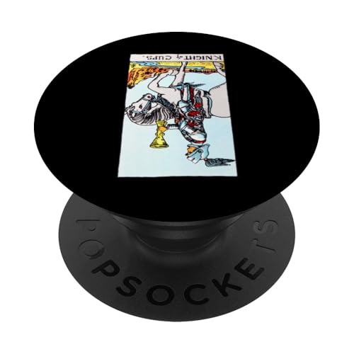 Knight of Cups Vintage umgekehrte Tarotkarte – Rider Waite PopSockets Klebender PopGrip Knight of Cups Vintage umgekehrte Tarotkarte – Rider Waite PopSockets Klebender PopGrip von Reversed Tarot Card Designs