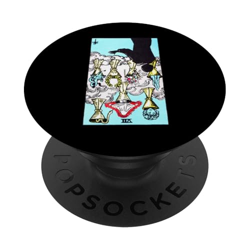 Seven of Cups Vintage umgekehrte Tarotkarte – Rider Waite PopSockets Klebender PopGrip Seven of Cups Vintage umgekehrte Tarotkarte – Rider Waite PopSockets Klebender PopGrip von Reversed Tarot Card Designs