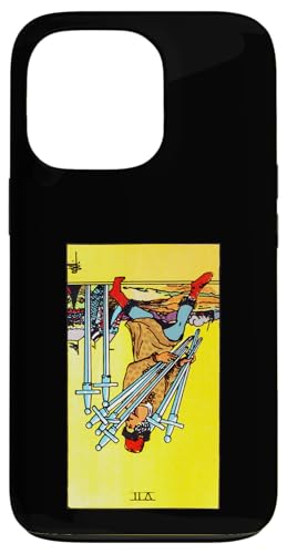 Seven of Swords Vintage Reversed Rider Waite Tarotkarte Hülle für iPhone 13 Pro Seven of Swords Vintage Reversed Rider Waite Tarotkarte Hülle für iPhone 13 Pro von Reversed Tarot Card Designs