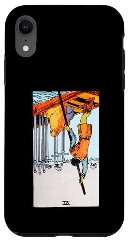 Six of Swords Vintage Reversed Rider Waite Tarotkarte Hülle für iPhone XR Six of Swords Vintage Reversed Rider Waite Tarotkarte Hülle für iPhone XR von Reversed Tarot Card Designs