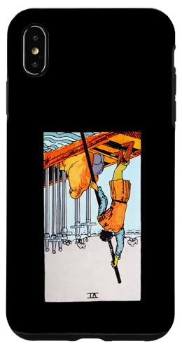 Six of Swords Vintage Reversed Rider Waite Tarotkarte Hülle für iPhone XS Max Six of Swords Vintage Reversed Rider Waite Tarotkarte Hülle für iPhone XS Max von Reversed Tarot Card Designs