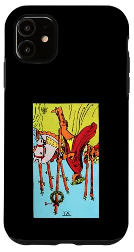 Six of Wands Reversed Rider Waite Tarotkarte Hülle für iPhone 11 Six of Wands Reversed Rider Waite Tarotkarte Hülle für iPhone 11 von Reversed Tarot Card Designs