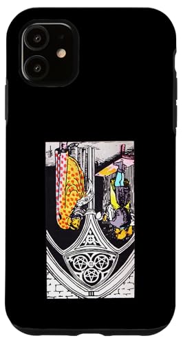 Three of Coins or Pentacles Reverse Rider Waite Tarot Hülle für iPhone 11 Three of Coins or Pentacles Reverse Rider Waite Tarot Hülle für iPhone 11 von Reversed Tarot Card Designs