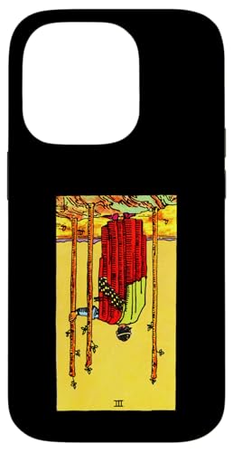 Three of Wands Reversed Rider Waite Tarotkarte Hülle für iPhone 14 Pro Three of Wands Reversed Rider Waite Tarotkarte Hülle für iPhone 14 Pro von Reversed Tarot Card Designs