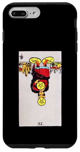 Vier von Münzen oder Pentacles Reversed Rider Waite Tarot Hülle für iPhone 7 Plus/8 Plus Vier von Münzen oder Pentacles Reversed Rider Waite Tarot Hülle für iPhone 7 Plus/8 Plus von Reversed Tarot Card Designs