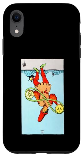 Zwei Münzen oder Pentacles Reversed Rider Waite Tarot Hülle für iPhone XR Zwei Münzen oder Pentacles Reversed Rider Waite Tarot Hülle für iPhone XR von Reversed Tarot Card Designs
