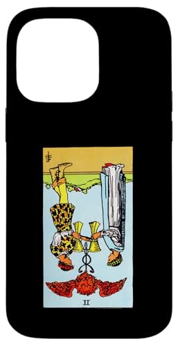 Zwei Tassen Vintage umgekehrte Tarotkarte – die Originalhand Hülle für iPhone 14 Pro Max Zwei Tassen Vintage umgekehrte Tarotkarte – die Originalhand Hülle für iPhone 14 Pro Max von Reversed Tarot Card Designs