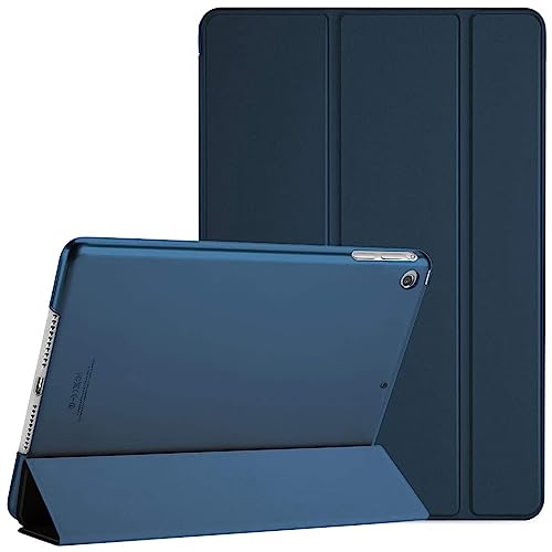 Schutzhülle für Apple iPad Air 2 / 2. Generation A1566 A1567, magnetisch, mit Standfunktion, automatische Aufwach-/Schlafmodus, Blau von ReviveDeals