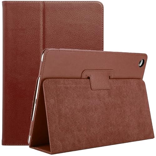 Leder-Klapphülle mit Standfunktion, Tablet Schutzhülle, Tablet Hüllen für Apple iPad Air 5. und 6. Generation 2017–2018, Braun Leder-Klapphülle mit Standfunktion, Tablet Schutzhülle, Tablet Hüllen für Apple iPad Air 5. und 6. Generation 2017–2018, Braun von Revivedeals