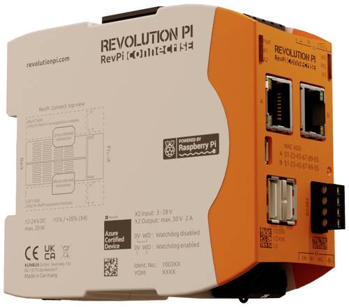 Revolution Pi by Kunbus RevPi Connect SE 16GB PR100369 SPS-Erweiterungsmodul 24 V/DC von Revolution Pi by Kunbus