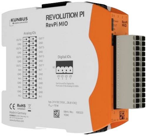 Revolution Pi by Kunbus RevPi MIO PR100323 SPS-Erweiterungsmodul 24 V/DC von Revolution Pi by Kunbus