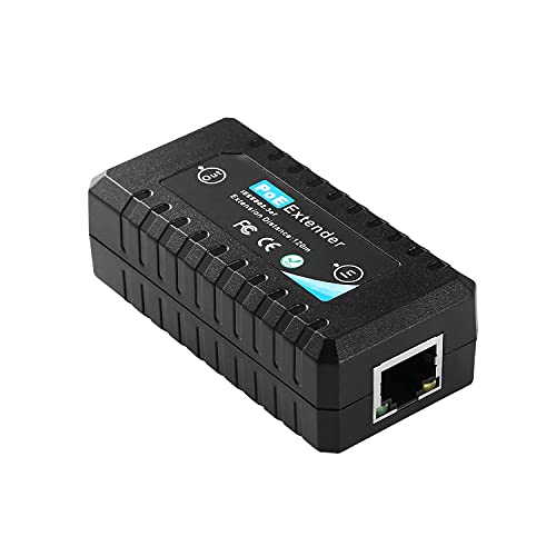 Revotech POE5002 PoE-Extender (1 Port, IEEE 802.3af, Standard 10.100 Mbps, 100 m, POE-Repeater für POE-IP-Kamera über Cat5 oder UTP-Kabel (POE5002) von Revotech