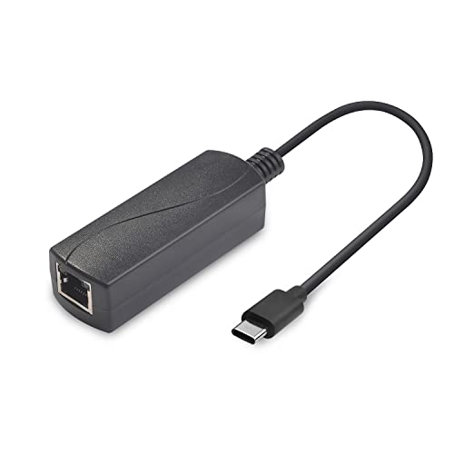 Revotech PoE zu Typ-C Adapter Konverter, Ausgang 5V/2.4A USB C mit Ethernet, IEEE802.3af mit 10/100Mbps, kabelgebundenes Breitband und PD Aufladen für Smart Phone/Tablet, Plug and Play (P2C5V) von Revotech