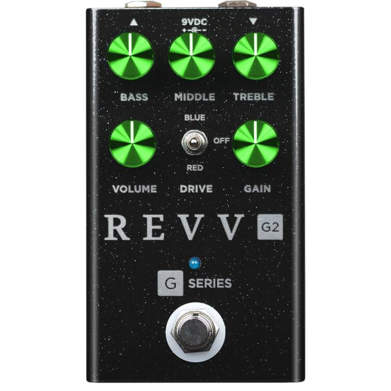 Revv Black Sparkle Series G2 Pedal Limited Edition Overdrive Pedal von Revv