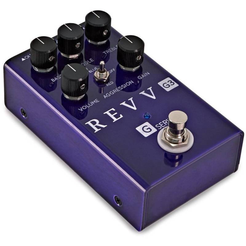 Revv G3 Pedal Distortion Effect Pedal von Revv