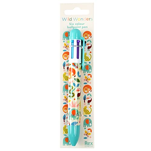 Rex London Wild Wonders Stift, 6 Farben von Rex London