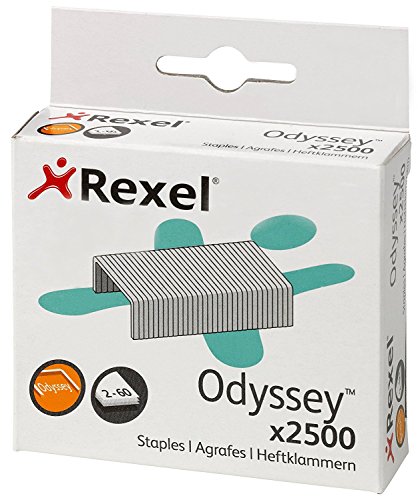 2500 Stück robuste Heftklammern von Rexel Odyssey Originalverpackung von Rexel