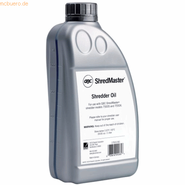 5 x Rexel Öl für Aktenvernichter 1000ml 5 x Rexel Öl für Aktenvernichter 1000ml von Rexel