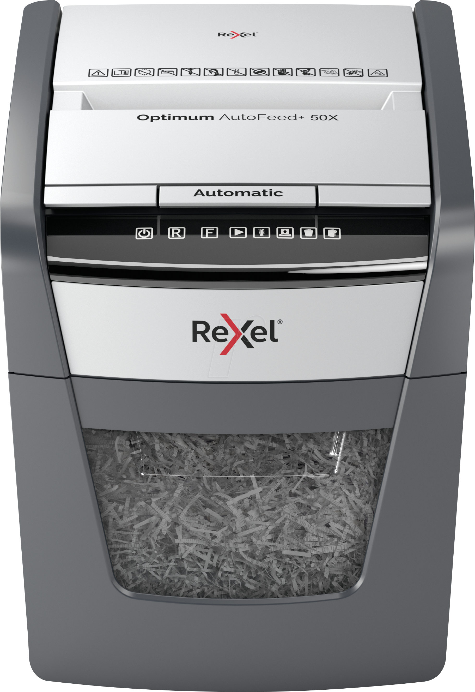REXEL 2020050XEU - Aktenvernichter, AutoFeed+ 50X, Partikel-Schnitt, P-4, 20l von Rexel