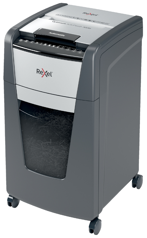 REXEL Aktenvernichter Optimum AutoFeed+ 300M, 2 x 15 mm, CH von Rexel
