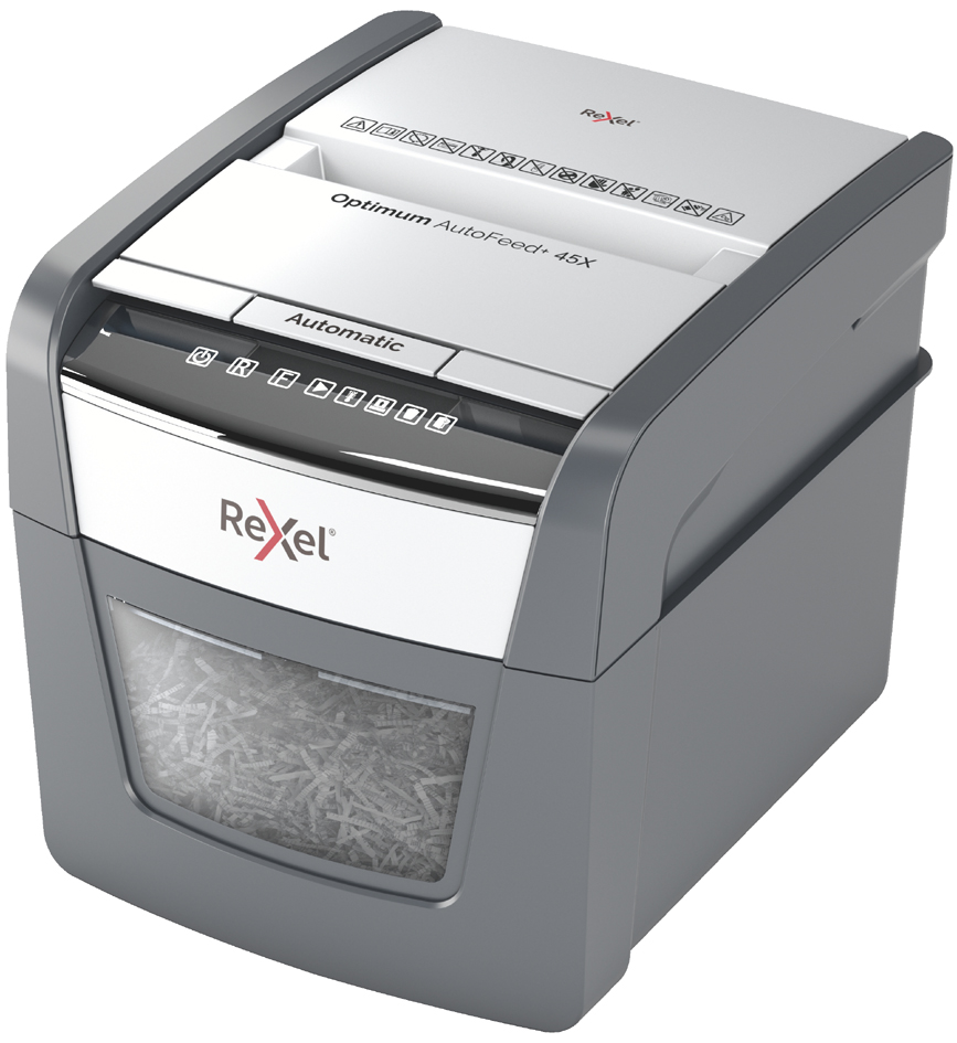 REXEL Aktenvernichter Optimum AutoFeed 45X, 4 x 28 mm von Rexel