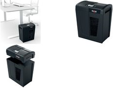 REXEL Aktenvernichter Secure X10, Partikel 4 x 40 mm,schwarz Schnittleistung: 10 Blatt, Auffangvolumen: 18 Liter, - 1 Stück (2020124EU) von Rexel