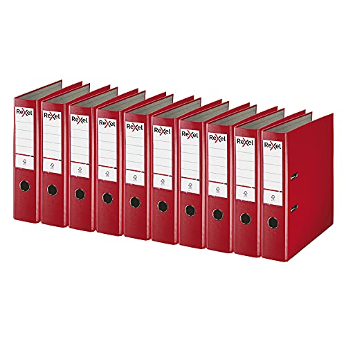 RX: LAF A4 PP ECO 75 mm rot 10 Stück von Rexel