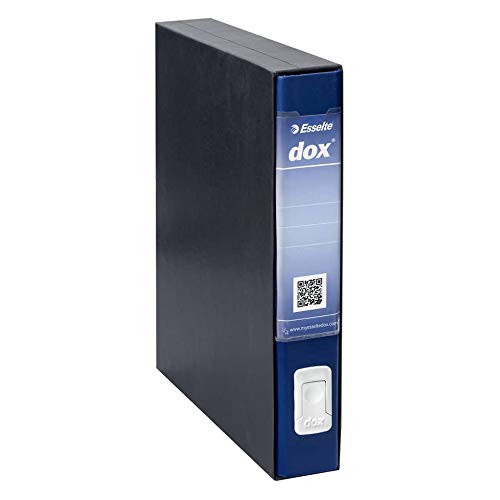 Registratore a leva Dox 4 blu dorso 5cm formato commerciale [D26404] von Rexel