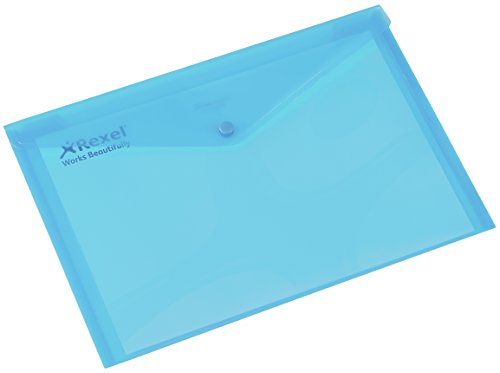 Rexel 16129BU A4 Dokumentenmappe, blau, 5 von Rexel