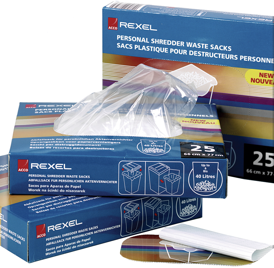 Rexel Abfallbeutel für Aktenvernichter Serie 1400 / 4000 von Rexel