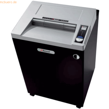 Rexel Aktenvernichter RLWS35 Streifenschnitt 5,8mm schwarz/silber von Rexel