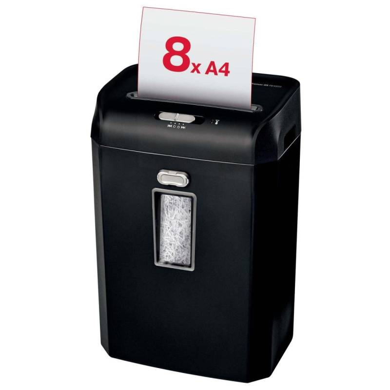 Rexel ProMax REX823 Aktenvernichter mit Partikelschnitt bis 8 Blatt schwarz von Rexel