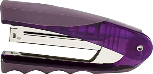 Rexel Centor Heftgerät mit Halbstabmagazin (hochkant 65 mm, Einlegetiefe 26/6 24/6, Kapazität 20 Blatt) violett von Rexel