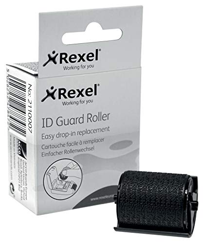 Rexel ID Guard Ersatzpatrone für Tintenrollstempel, Inklusive Tinte, 2110007 von Rexel
