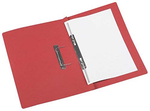 Rexel Jiffex Flachordner Foolscap 203x330 mm 50 Stück rot von Rexel