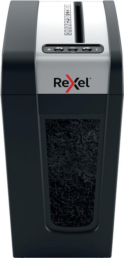 Rexel MC4-SL Aktenvernichter Mikrogeschnittene Zerkleinerung 60 dB Schwarz (2020132EU) von Rexel