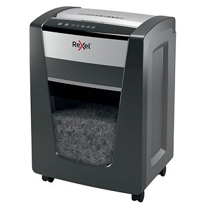 Rexel Momentum X420 Aktenvernichter mit Partikelschnitt P-4, 4 x 40 mm, bis 20 Blatt, schwarz Rexel Momentum X420 Aktenvernichter mit Partikelschnitt P-4, 4 x 40 mm, bis 20 Blatt, schwarz von Rexel