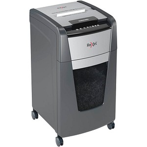 Rexel Optimum AutoFeed+ 225X Aktenvernichter mit Partikelschnitt P-4, 4 x 26 mm, bis 225 Blatt, schwarz Rexel Optimum AutoFeed+ 225X Aktenvernichter mit Partikelschnitt P-4, 4 x 26 mm, bis 225 Blatt, schwarz von Rexel