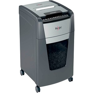 Rexel Optimum AutoFeed+ 300X Aktenvernichter mit Partikelschnitt P-4, 4 x 26 mm, bis 300 Blatt, schwarz Rexel Optimum AutoFeed+ 300X Aktenvernichter mit Partikelschnitt P-4, 4 x 26 mm, bis 300 Blatt, schwarz von Rexel