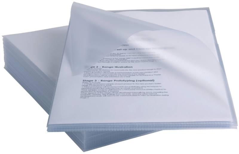 Rexel Sichthülle Anti-Slip, DIN A4, PP, glasklar, 0,15 mm von Rexel