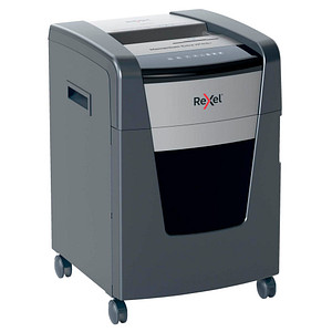 Rexel XP418+ Aktenvernichter mit Partikelschnitt P-4, bis 18 Blatt, grau von Rexel
