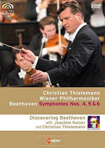BEETHOVEN Sinfonien 4, 5 & 6 Christian THIELEMANN (+ 170 min. Doku mit Joachim Kaiser) 3 DVD von Reyana