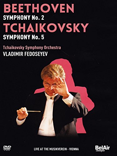 Beethoven: Symphony No. 2 Op. 36, Tchaikovsky: Symphony No. 5 in E minor (Tchaikovsky Symphony Orchestra of Moscow/Vladimir Fedoseyev) von Reyana