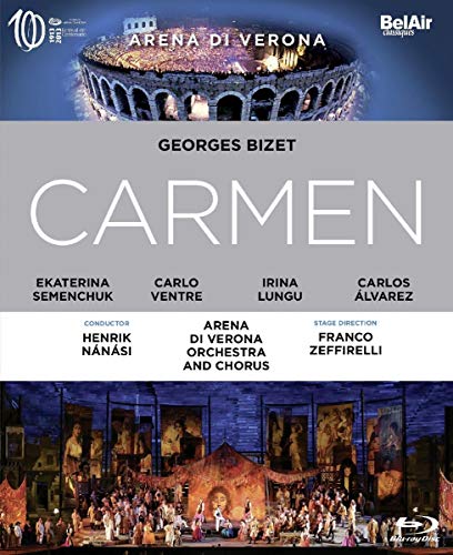 Bizet: Carmen (Semenchuk/Alvarez) - High Definition recording June 2014, Verona Arena [Blu-ray] von Reyana