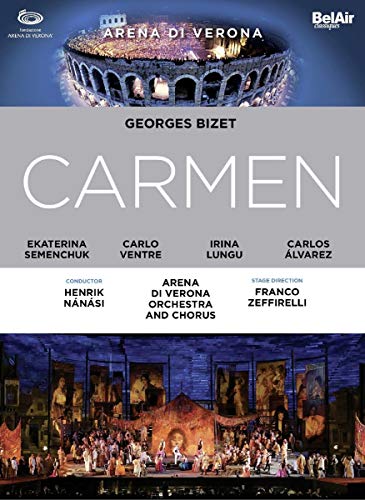 Bizet: Carmen (Semenchuk/Alvarez) - High Definition recording June 2014, Verona Arena [DVD] von Bel Air Classiques